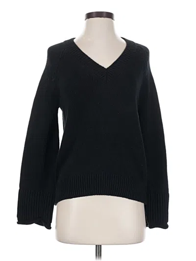 Pre-owned Caslon Pullover Sweater In Black
