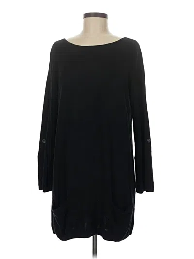 Pre-owned Caslon Pullover Sweater In Black