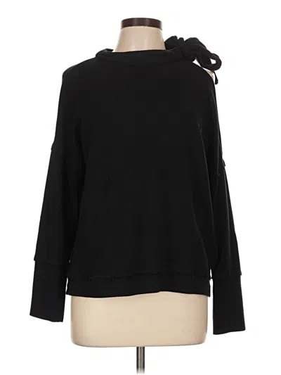 Pre-owned Caslon Pullover Sweater In Black