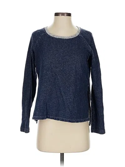Pre-owned Caslon Pullover Sweater In Blue