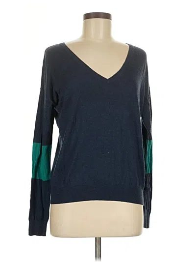 Pre-owned Caslon Pullover Sweater In Blue