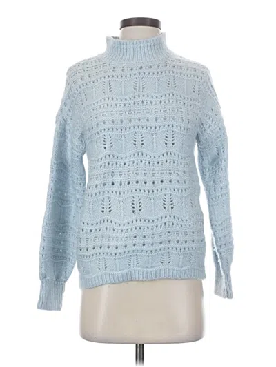 Pre-owned Caslon Pullover Sweater In Blue