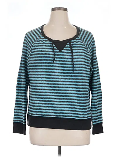 Pre-owned Caslon Pullover Sweater In Blue