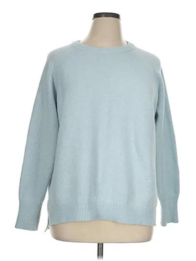 Pre-owned Caslon Pullover Sweater In Blue