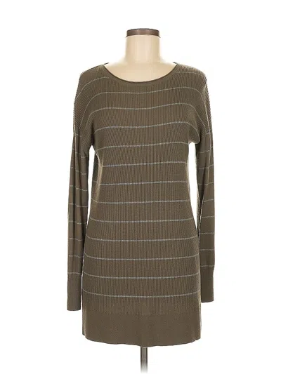 Pre-owned Caslon Pullover Sweater In Brown