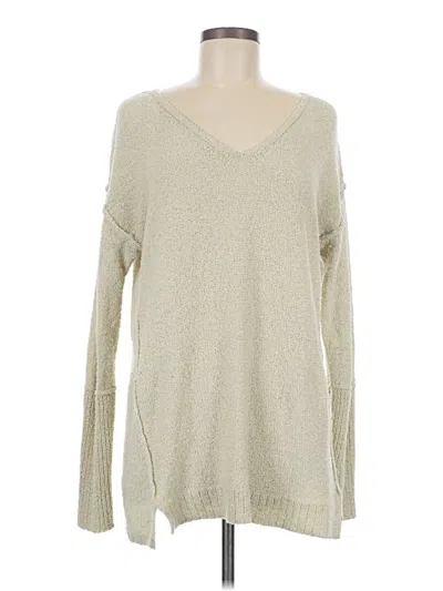 Pre-owned Caslon Pullover Sweater In Brown