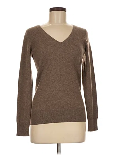 Pre-owned Caslon Pullover Sweater In Brown