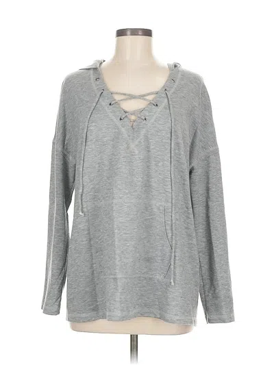Pre-owned Caslon Pullover Sweater In Gray