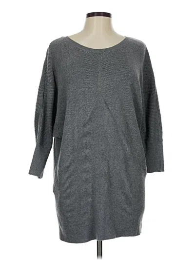 Pre-owned Caslon Pullover Sweater In Gray