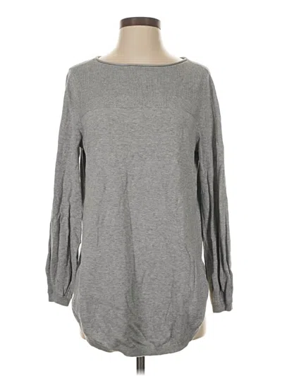Pre-owned Caslon Pullover Sweater In Gray