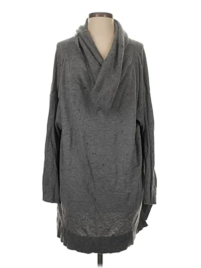 Pre-owned Caslon Pullover Sweater In Gray