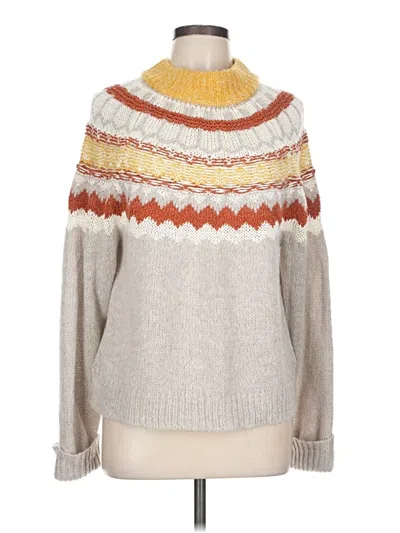 Pre-owned Caslon Pullover Sweater In Gray