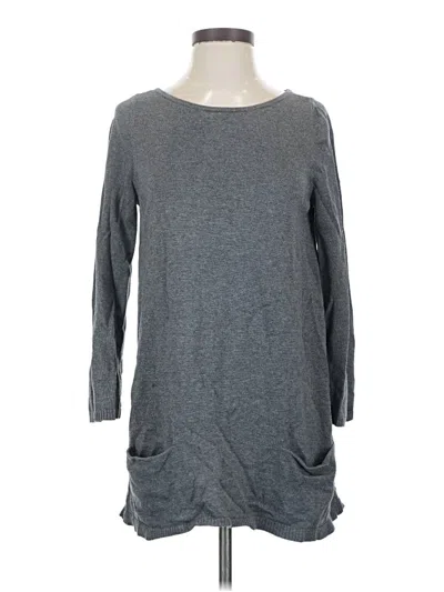 Pre-owned Caslon Pullover Sweater In Gray