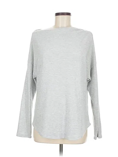 Pre-owned Caslon Pullover Sweater In Gray