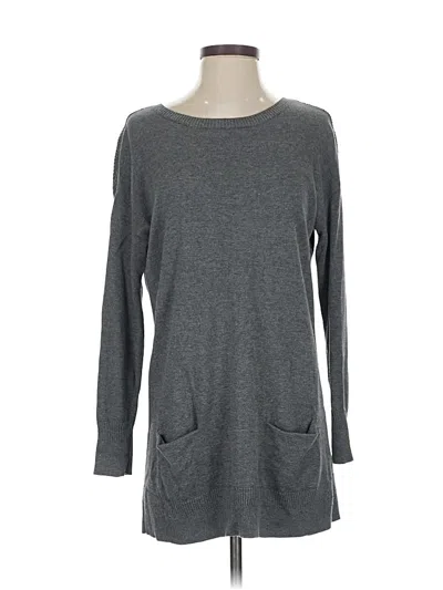 Pre-owned Caslon Pullover Sweater In Gray