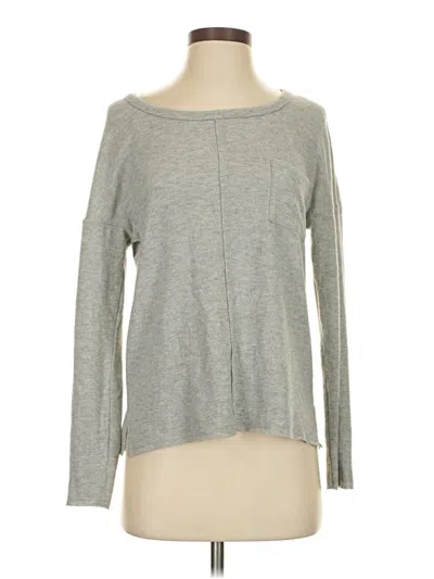 Pre-owned Caslon Pullover Sweater In Gray