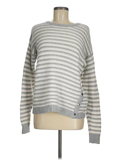 Pre-owned Caslon Pullover Sweater In Gray