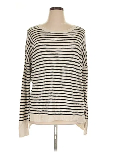 Pre-owned Caslon Pullover Sweater In Ivory
