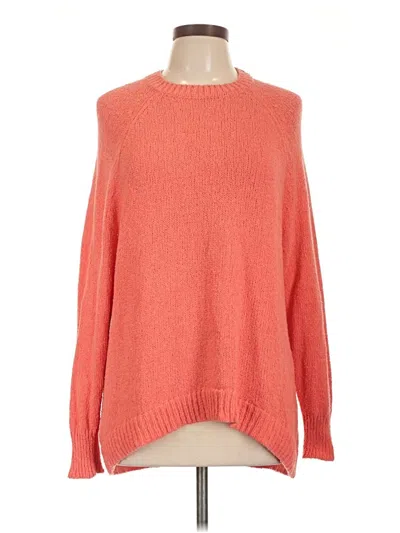 Pre-owned Caslon Pullover Sweater In Orange