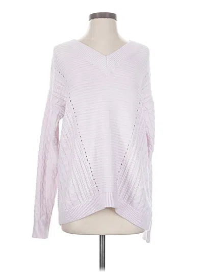 Pre-owned Caslon Pullover Sweater In Pink