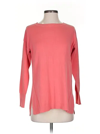 Pre-owned Caslon Pullover Sweater In Pink