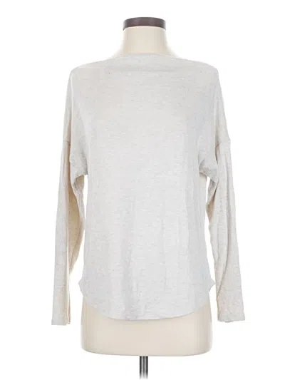 Pre-owned Caslon Pullover Sweater In Silver