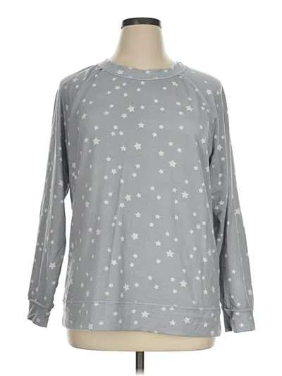 Pre-owned Caslon Pullover Sweater In Silver