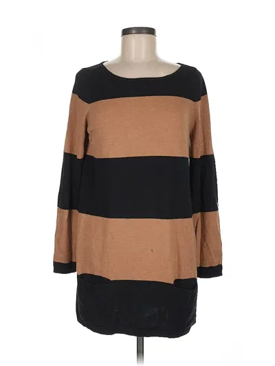 Pre-owned Caslon Pullover Sweater In Tan