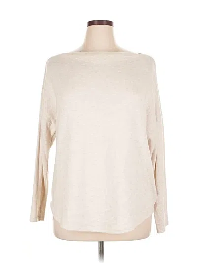 Pre-owned Caslon Pullover Sweater In Tan