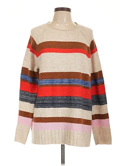 Pre-owned Caslon Pullover Sweater In Tan