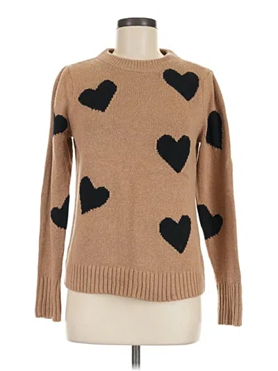 Pre-owned Caslon Pullover Sweater In Tan