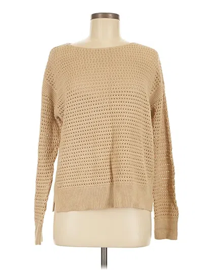Pre-owned Caslon Pullover Sweater In Tan