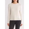 Caslon ® Raglan Sleeve Sweater In Beige Oatmeal Light Heather