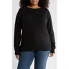 Caslon ® Raglan Sleeve Sweater In Black