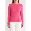 Caslon ® Raglan Sleeve Sweater In Pink Electric