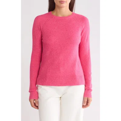 Caslon ® Raglan Sleeve Sweater In Pink Electric