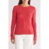 Caslon ® Raglan Sleeve Sweater In Red Goji