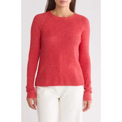 Caslon ® Raglan Sleeve Sweater In Red Goji
