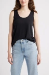 Caslon ® Relaxed Tank In Black