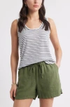 Caslon ® Relaxed Tank In Green