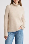 Caslon ® Rib Turtleneck Sweater
