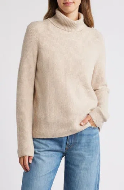 Caslon ® Rib Turtleneck Sweater