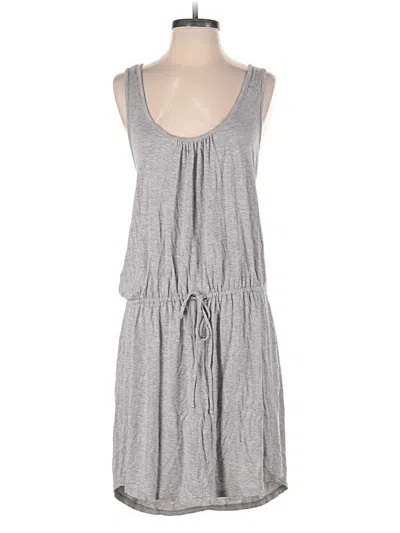 Pre-owned Caslon Romper In Gray