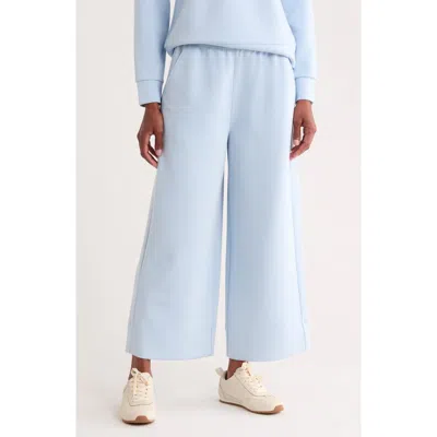 Caslon ® Scuba Wide Leg Pants In Blue