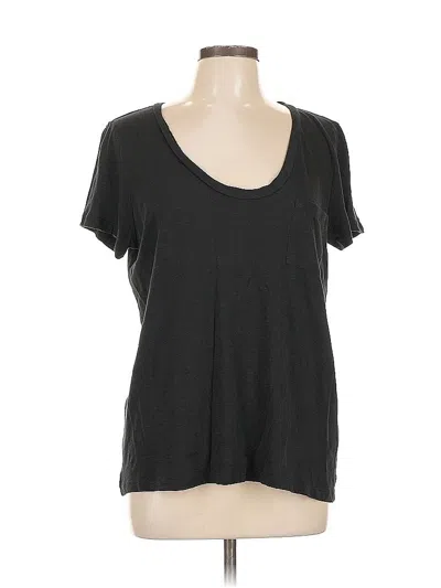 Pre-owned Caslon Short Sleeve T-shirt In Black