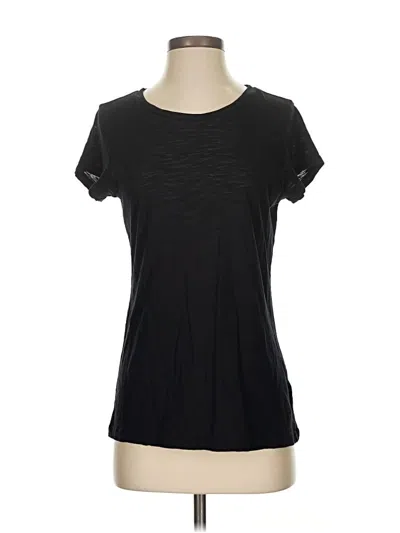 Pre-owned Caslon Short Sleeve T-shirt In Black