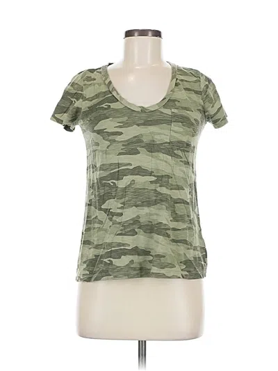 Pre-owned Caslon Short Sleeve T-shirt In Green