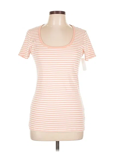 Pre-owned Caslon Short Sleeve T-shirt In Orange