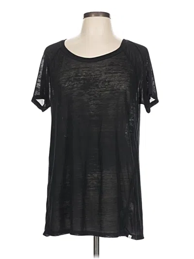 Pre-owned Caslon Short Sleeve T-shirt In Black