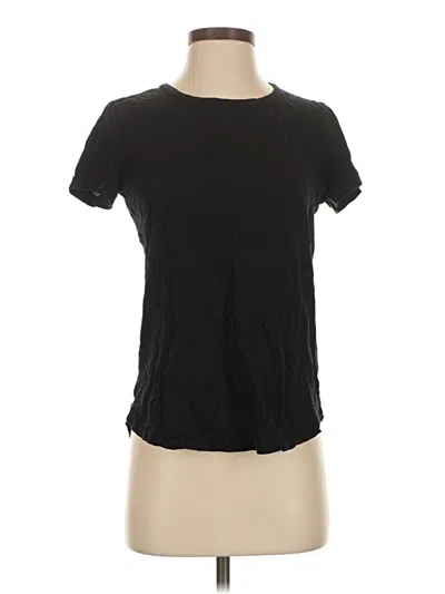 Pre-owned Caslon Short Sleeve T-shirt In Black